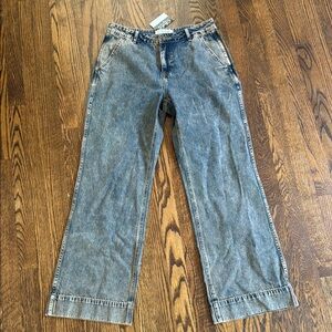 Charlie B. Women's 8 Flare & Wide Leg Jeans - Blue/Tan